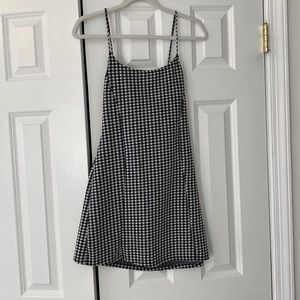 Topshop gingham dress